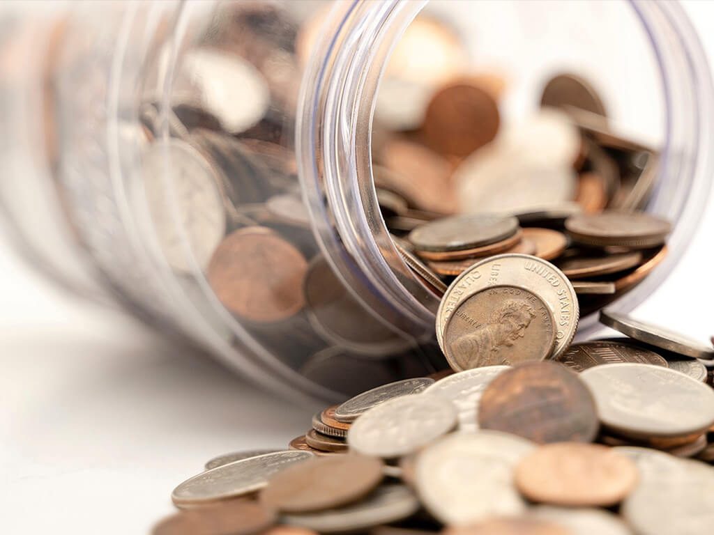 Spilling Coins Cropped