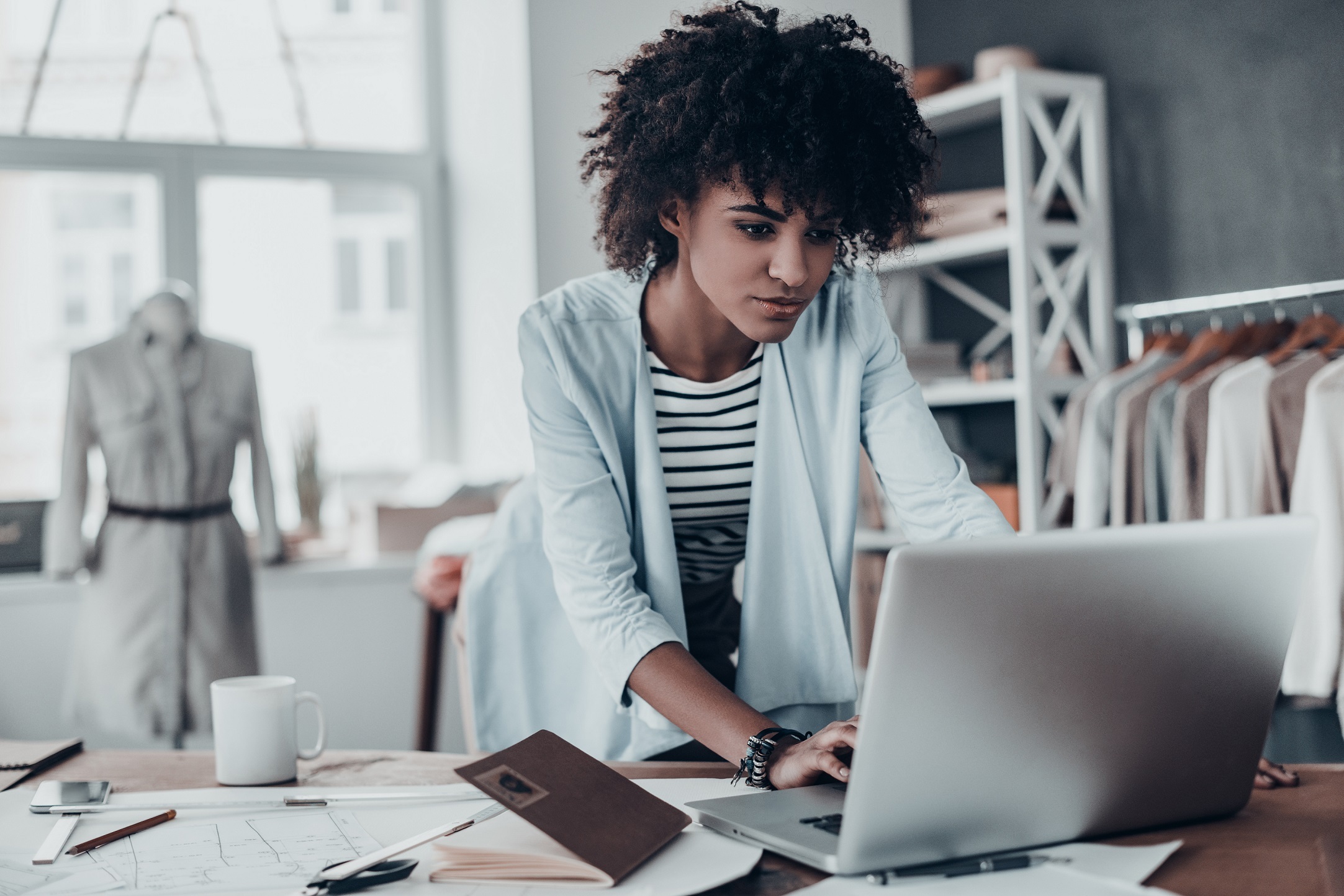 Woman Managing Business