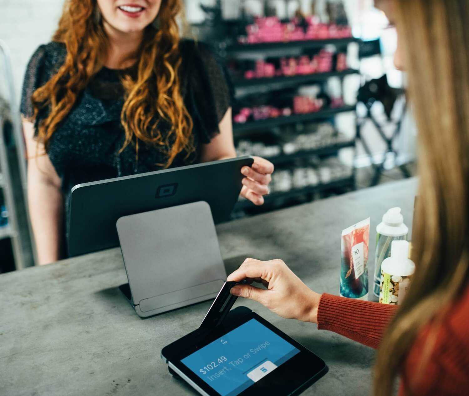 Woman With Credit Card